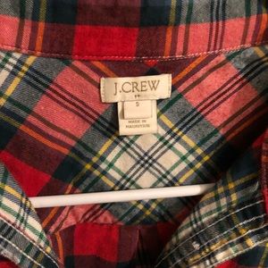 J Crew Flannel OBO